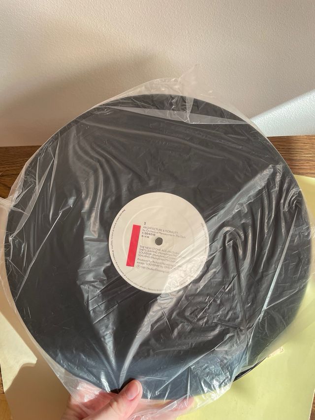 Vinilo OMD - Architecture & Morality original 80s