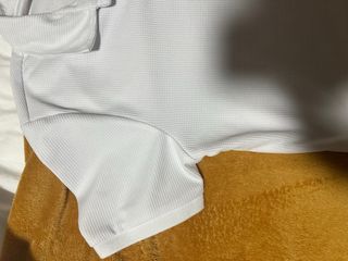 Polo blanco manga corta