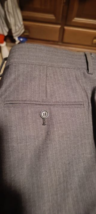 Conjunto Traje Gris Azul Hombre XXL 53 Capelhi