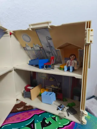 Maletín Casa Muñecas Playmobil