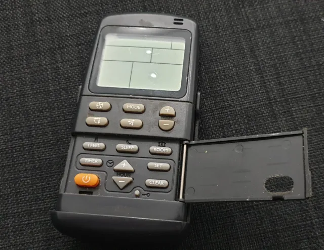 Mando Aire Acondicionado Fagor Negro