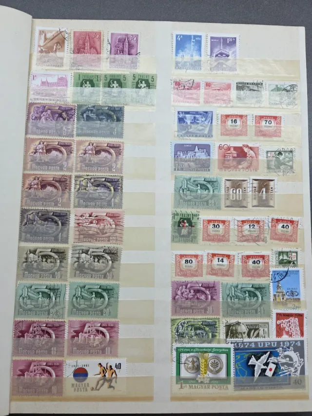 Sellos Hungría 1000