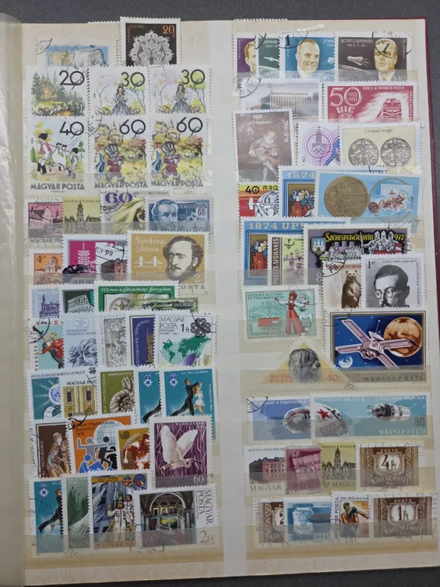 Sellos Hungría 1000