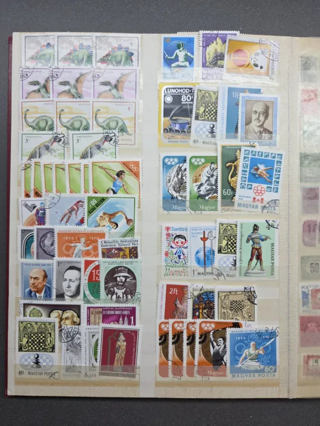 Sellos Hungría 1000