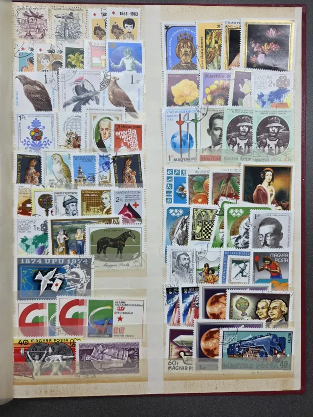 Sellos Hungría 1000