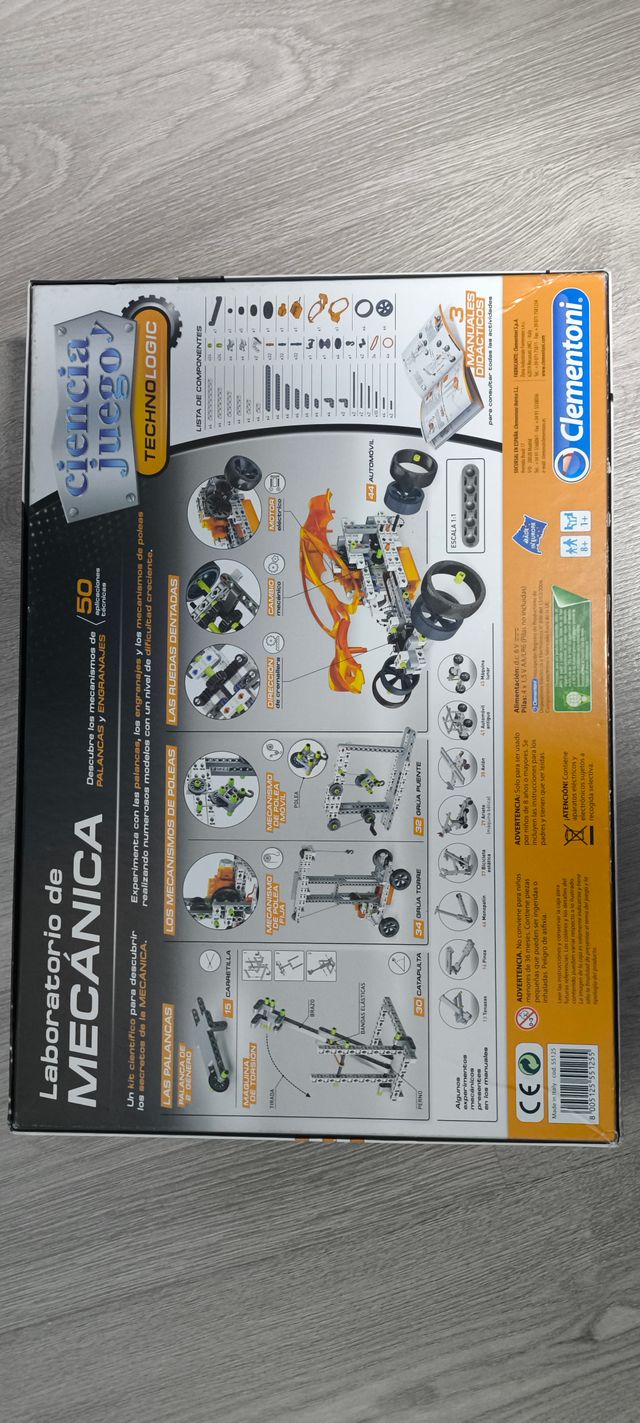Laboratorio de Mecánica Clementoni +8 años