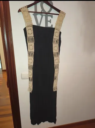 Vestido Negro Victorio y Lucchino