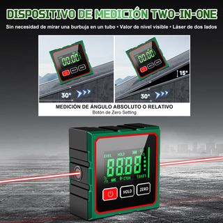 Inclinómetro Digital Magnético Láser