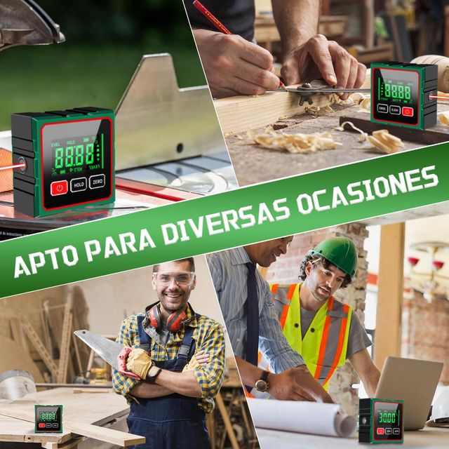 Inclinómetro Digital Laser Magnetico