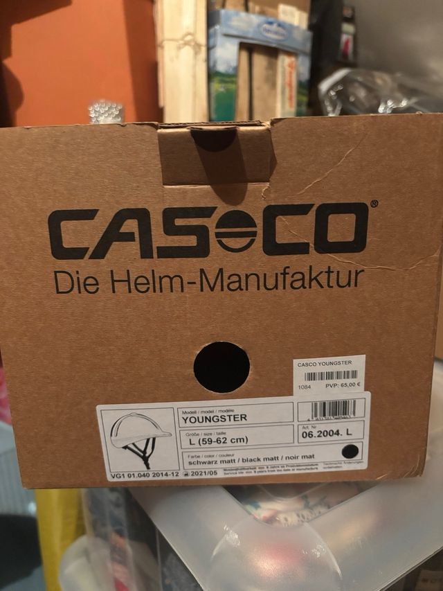 Casco Equitación Negro