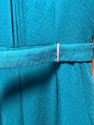 Mono largo Zara color verde azulado