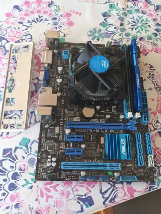 Placa Base ASUS P8B75-M LX PLUS + i7 2600K + 16GB