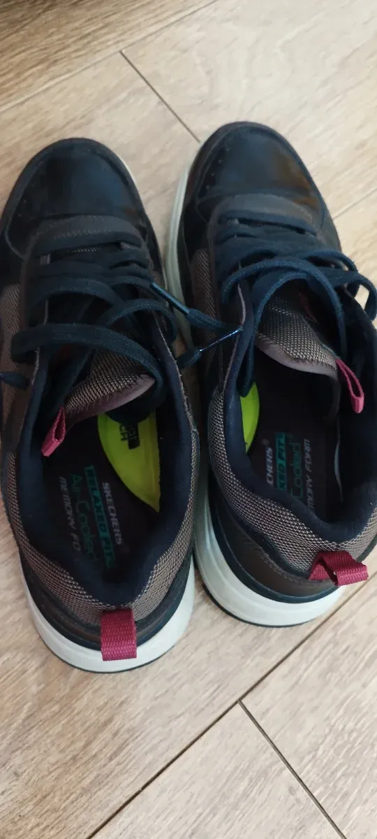 Zapatillas Skechers Hombre  Negro/Gris