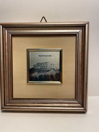 Quadro Montecassino Litografia d'Arte