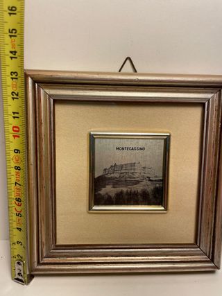 Quadro Montecassino Litografia d'Arte