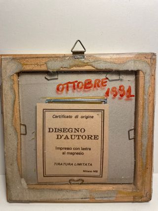 Quadro Montecassino Litografia d'Arte