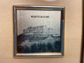 Quadro Montecassino Litografia d'Arte