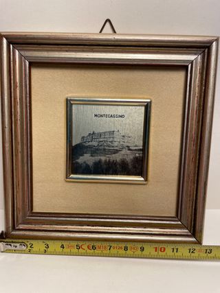 Quadro Montecassino Litografia d'Arte