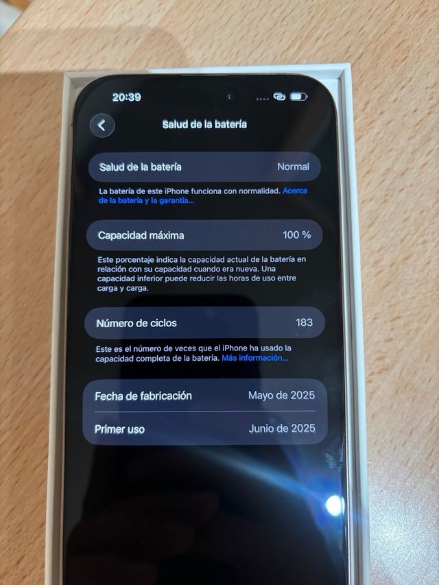iPhone 16 Pro Max 256 GB  bateria 100% + GARANTIA