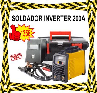 SOLDADOR INVERTER 200A