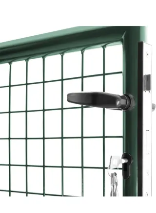 Puerta Metálica Jardín Exterior Valla