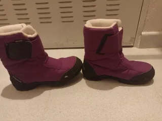 Botas de nieve para niña moradas