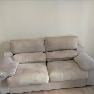 Sofá Cama 3 Plazas Apertura Italiana Beige
