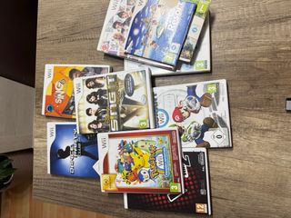 Consola Nintendo Wii Negra + Juegos