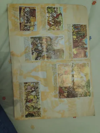 Álbum Cromos Historia Ficción Completo Maga