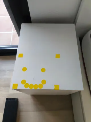 Comodino MALM Ikea Bianco