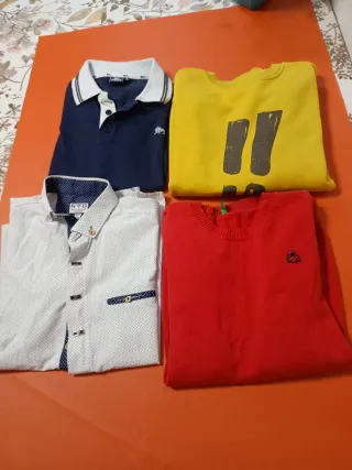 Pack 4 Camisas Polo Chándal jersey