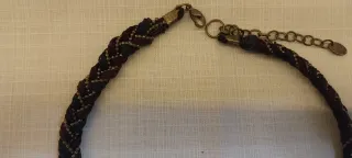 Collar bisutería con abalorios