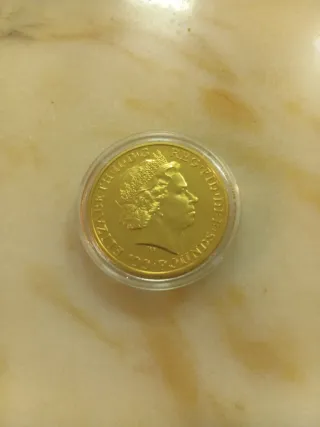 Moneda Oro 100 Libras 2011 Onza