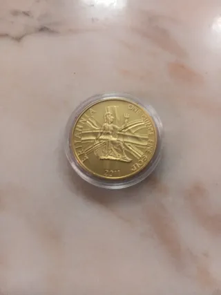 Moneda Oro 100 Libras 2011 Onza