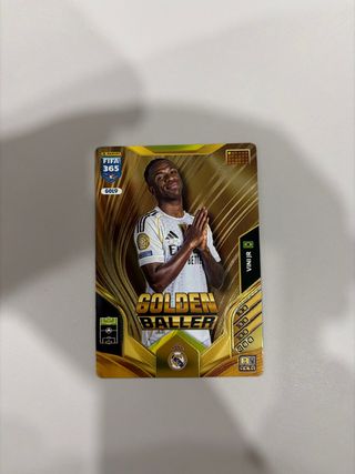 Carta da collezione Vini Jr Golden Baller FIFA 365 Adrenalyn