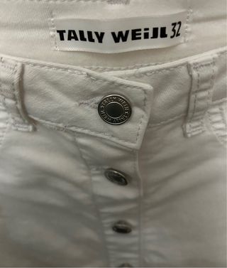 Gonna Tally Weijl bianca taglia 32