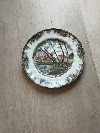 12 Platos Porcelana Inglesa Johnson Bros