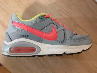 Zapatillas Nike Air Max Talla 38.5 Gris/Rosa