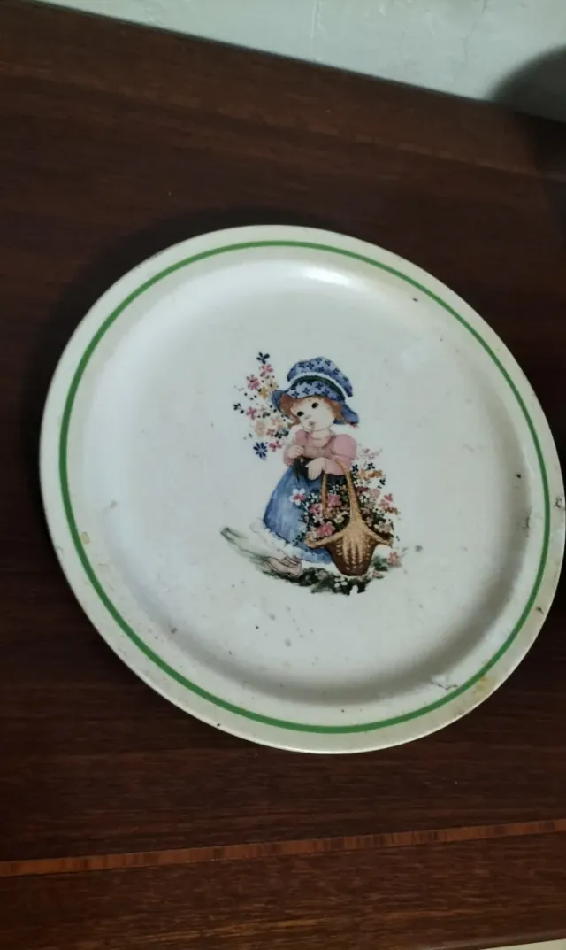 Plato decorativo La Segoviana niña