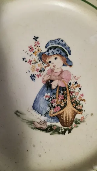 Plato decorativo La Segoviana niña