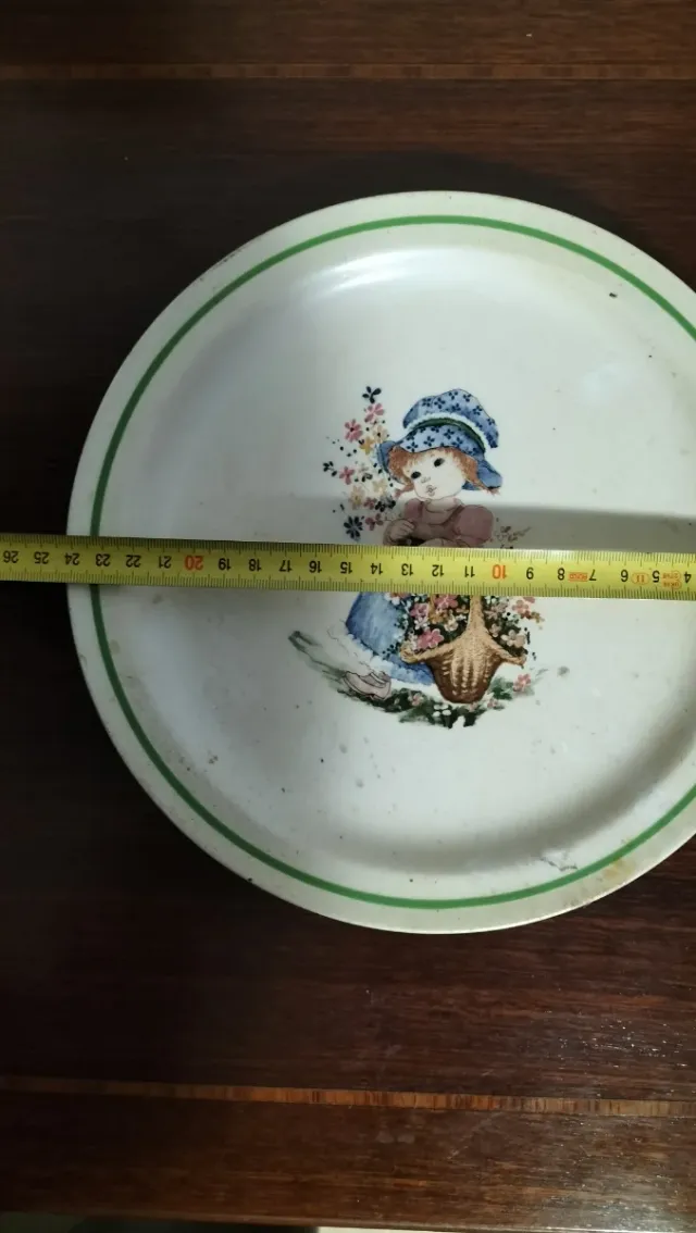 Plato decorativo La Segoviana niña