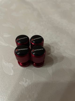 Tapones Ruedas Sport Rojos
