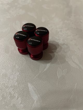 Tapones Ruedas Sport Rojos