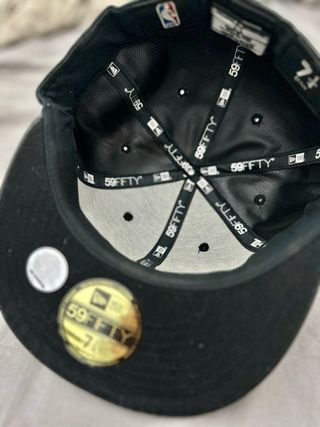 Gorra New Era Chicago Bulls Negra Roja