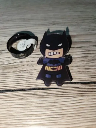 Anillo y Broche Batman
