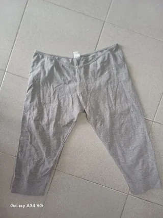 Leggings donna grigi taglia M