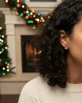 Pendientes regalo navidad acero Skyline