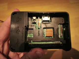 Raspberry Pi 3B+ con 2 fuentes