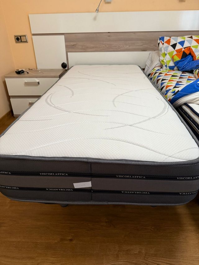 2 camas de 80x190 cm