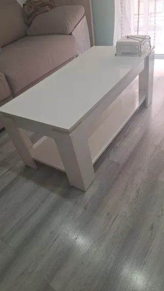 Mesa de centro elevable